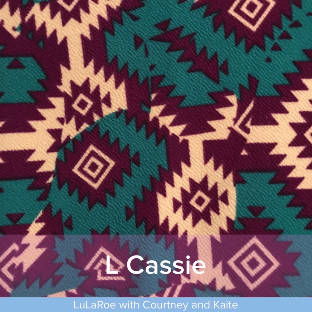 LuLaRoe Cassie Large Aztec Print